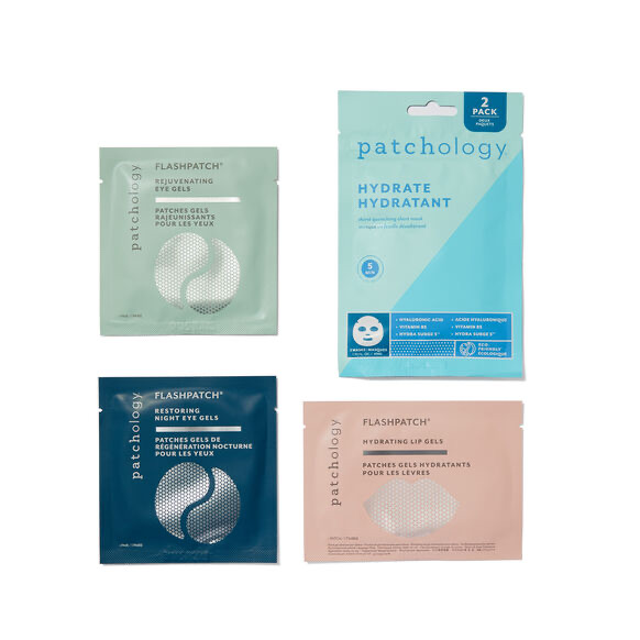 Packets of beauty masks