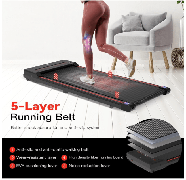 Sperax Walking Pad Treadmill descriptive image