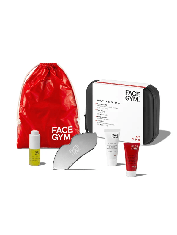 FaceGym Sculpt + Glow To Go Multi-Sculpt and Skincare Kit