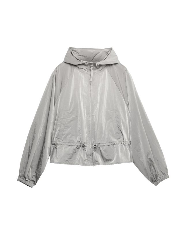 Silver sports jacket