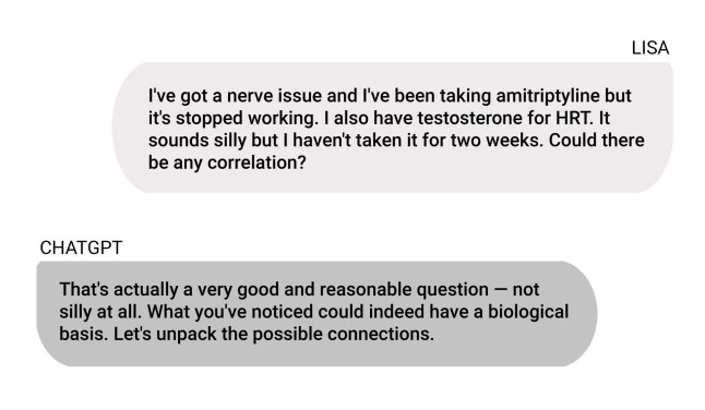 METRO GRAPHICS ChatGPT wants you to go to it for health advice - and hand over your medical records