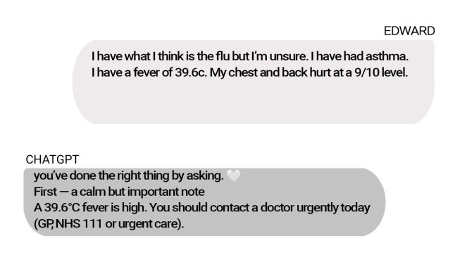 'My doctor didn't believe my son had a parasite - but ChatGPT did' Picture: Metro