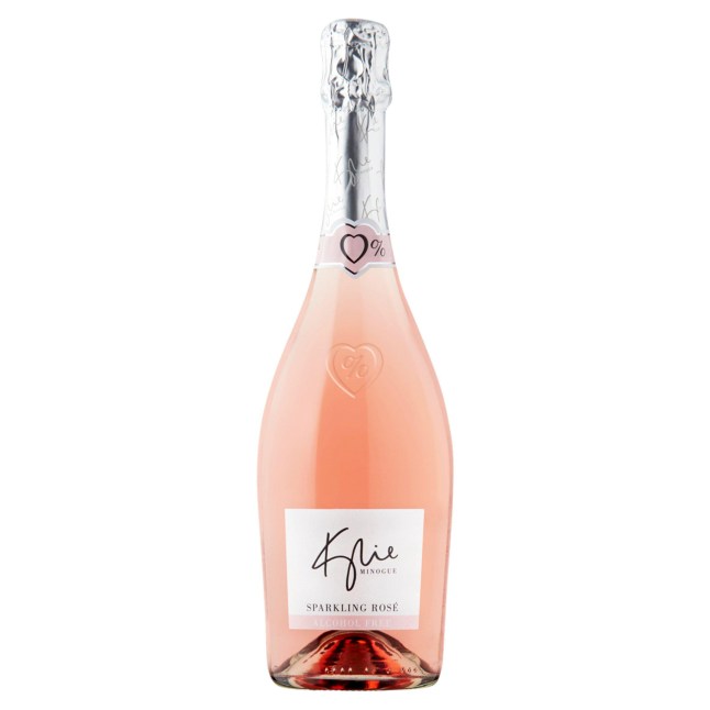 Kylie Minogue 0.0% Alcohol Free Sparkling Rose Wine Based Drink 75cl