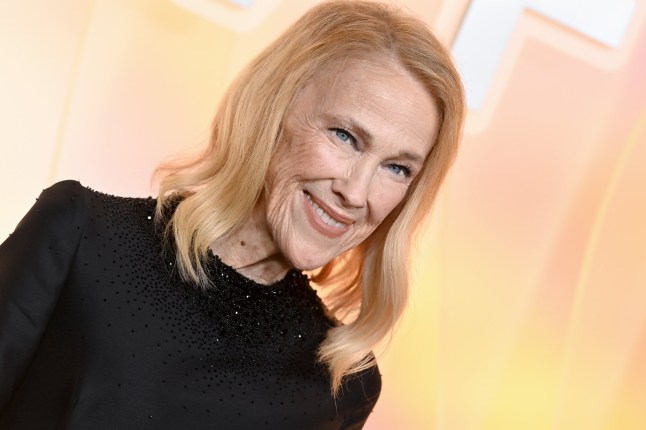 Catherine O'Hara attends Apple TV+'s Primetime Emmy Party Red Carpet at Ysabel on September 14, 2025 in West Hollywood, California.