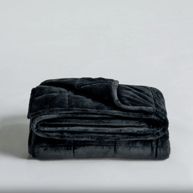 Dark grey blanket