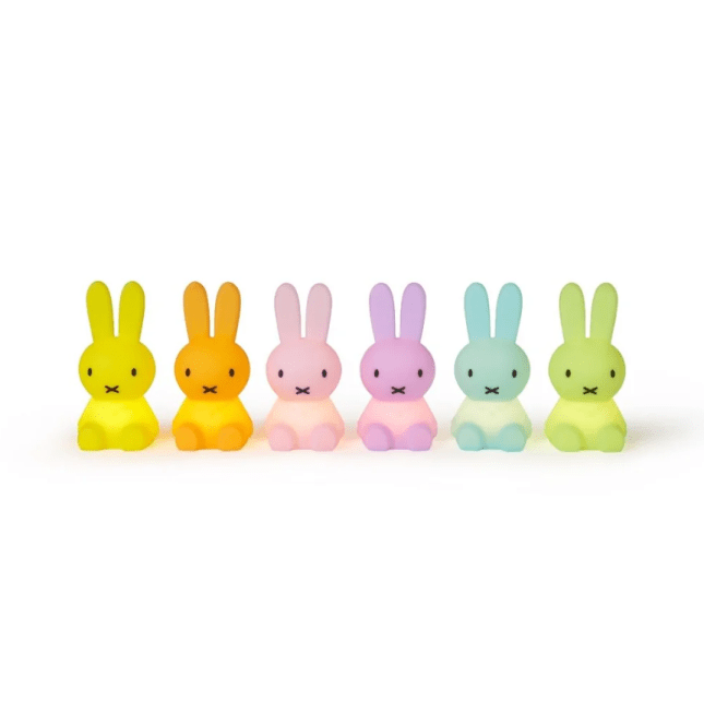 Colourful Miffy lights