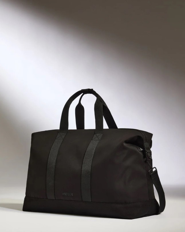 Black travel bag