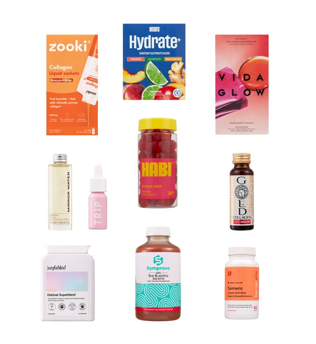 Wellness items inside Boots box