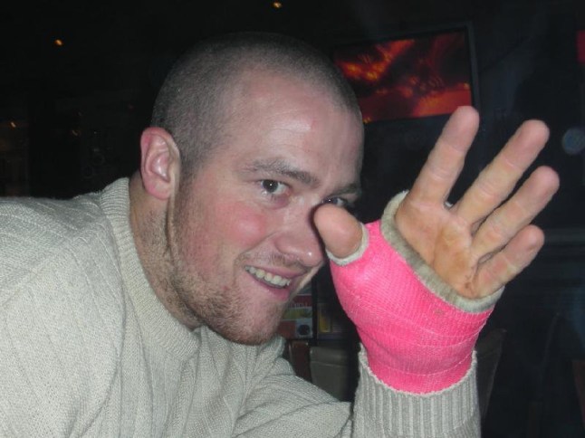 Sam Meekings ? When my brother died, I told work I'd been off with a sickness bug