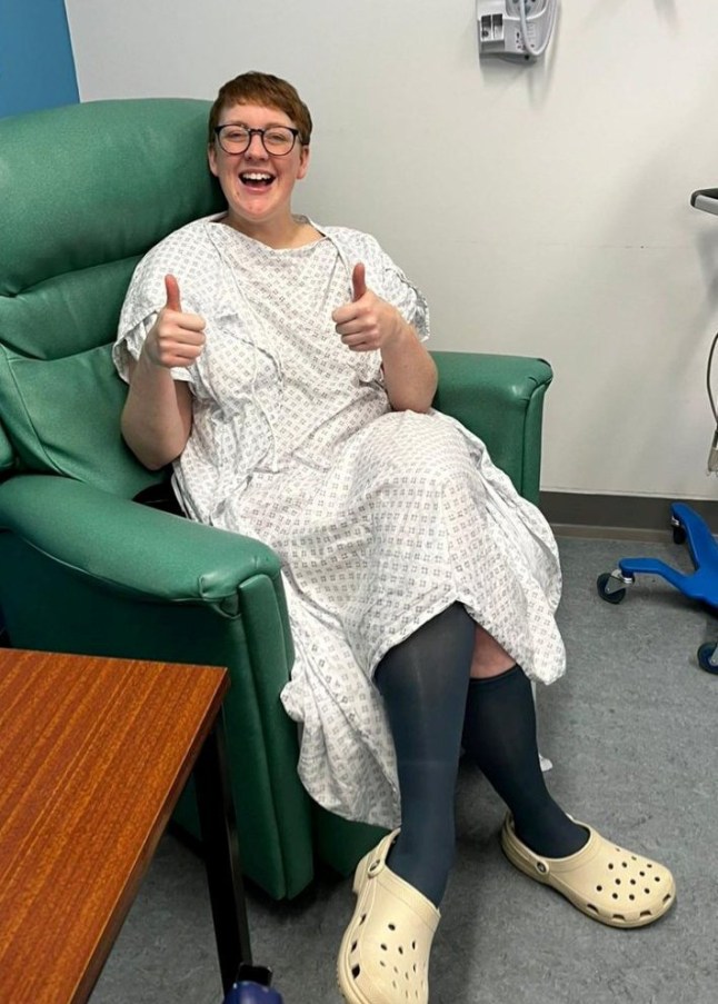 Stevie Wise in hospital. A mum and her daughter were both told they had cancer on the same day within just hours of each other.Stevie Wise, 40, and mum Belinda, 63, from Manchester, went into two separate hospital appointments where doctors delivered the devastating diagnoses.But while Stevie beat her aggressive breast cancer, her mum tragically died after it was discovered her blood cancer was too advanced.Recalling the heartbreaking day that rocked the family, Stevie said: "It all happened in one day back in summer 2023. Photo released 17/02/2026