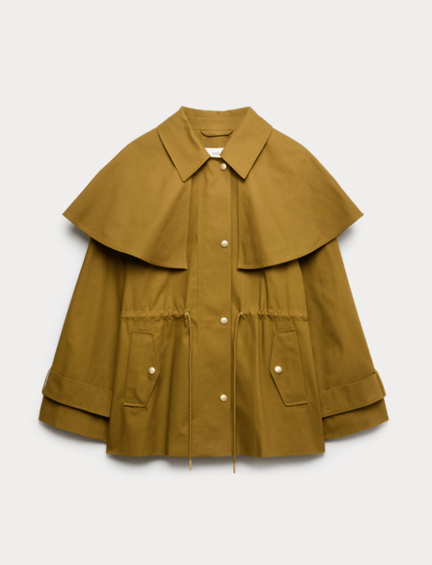 Dark green cropped jacket