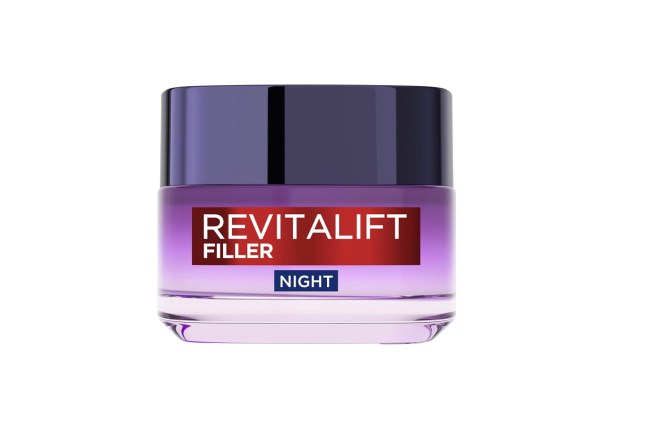 Small pot of L'Oréal Paris Revitalift Filler Hyaluronic Acid Anti-Ageing Serum