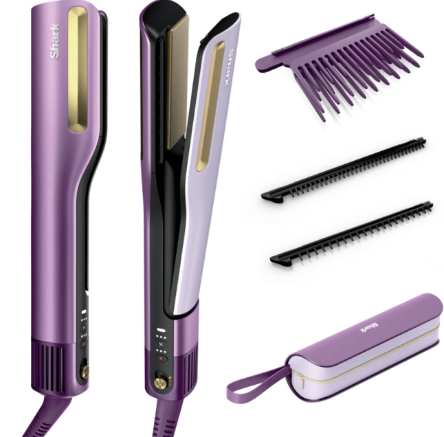 Purple hair tool