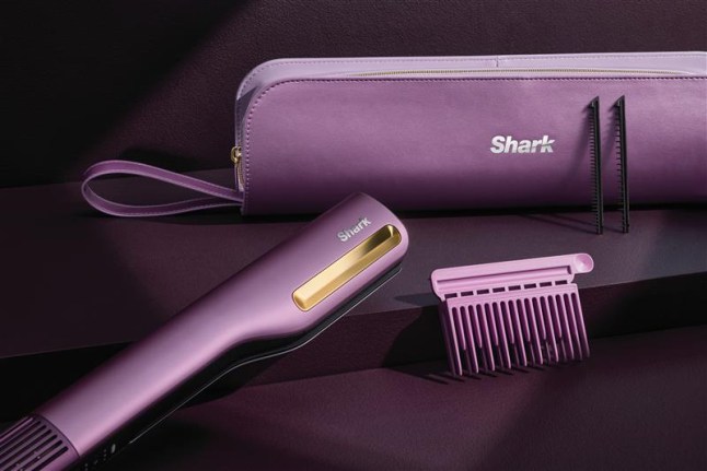 Purple hair tool