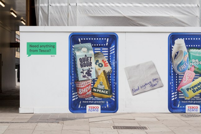 New Need Anything From Tesco adverts